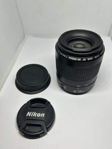 Canon 80-200mm f/4.5-5.6 Canon EF-Mount Auto Focus Zoom DSLR Lens
