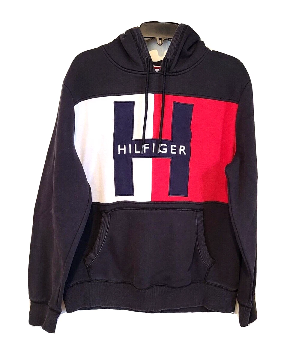 Tommy hilfiger sale box logo hoodie