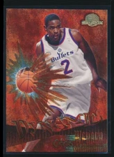 1994-95 Skybox Basketball CHRIS WEBBER #D12 Dynamic Fire Foil Insert SP Bullets