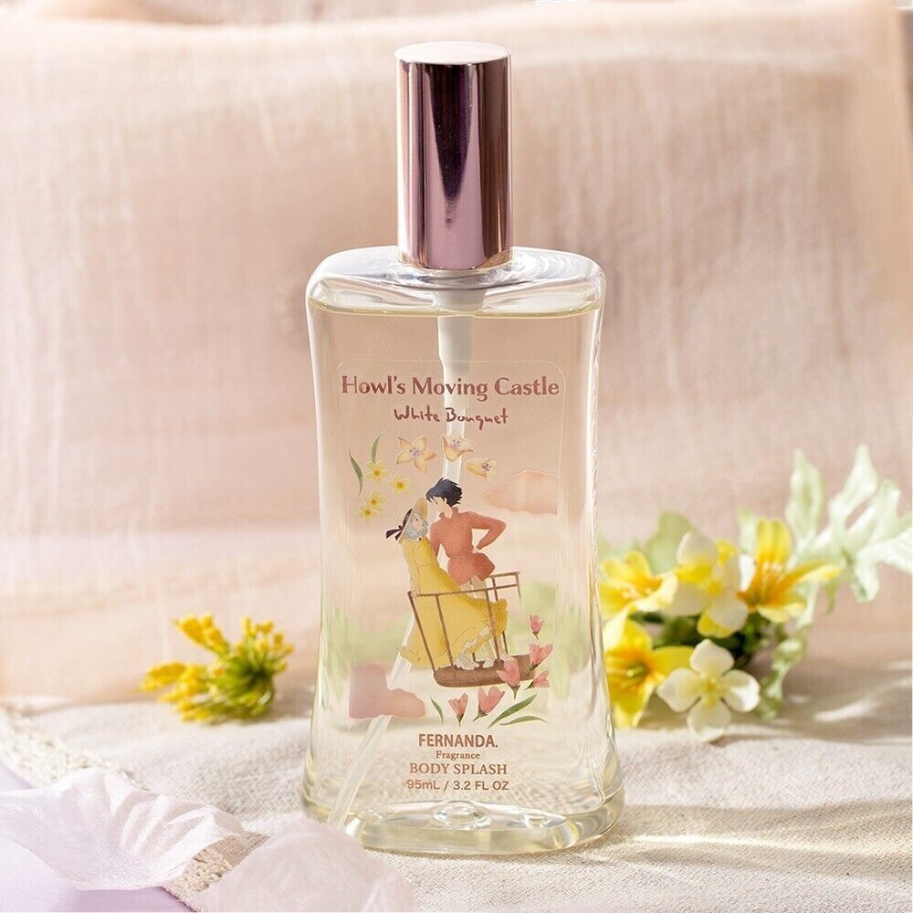 Howl's Moving Castle Fernanda Fragrance Body Splash White Bouquet