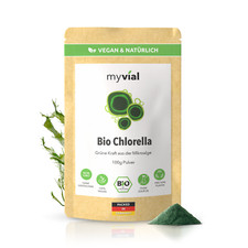 Chlorella Pulver Bio 100g Algenpulver Vegan 100% Naturbelassen