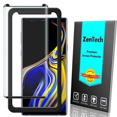 Samsung Galaxy Note 9 ZenTech Tempered Glass Screen Protector Guard Saver + Tray