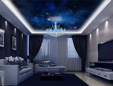 3D Space Blue Sky Ceiling WallPaper Murals Wall Print Decal Deco AJ WALLPAPER GB