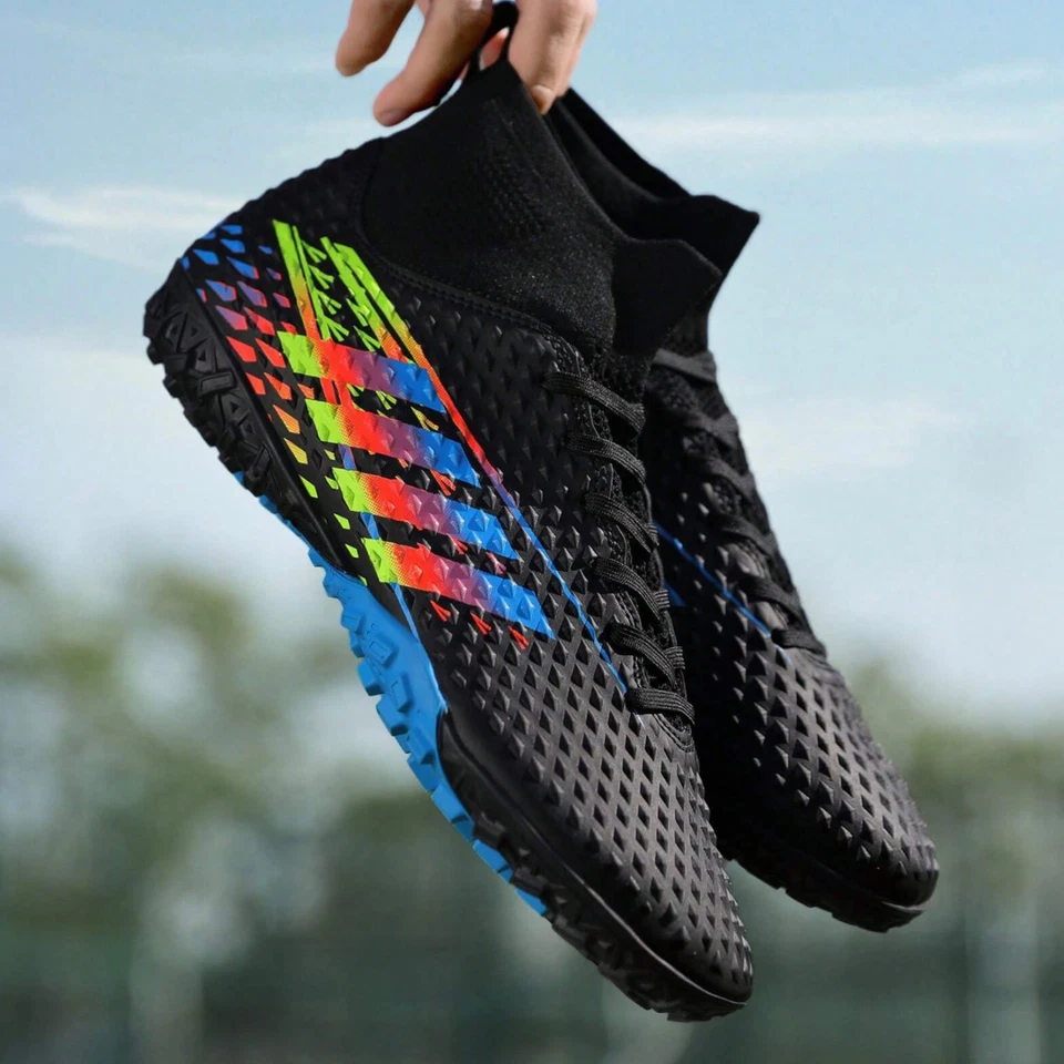 Calzado Antideslizante Zapatos Deportivos de Soccer  Futbol de Hombre Niño Tenis - Image 4 of 4