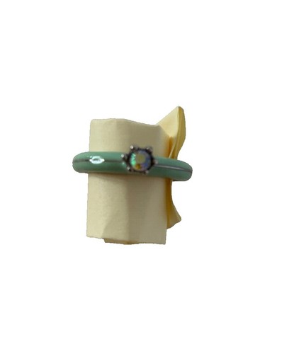 VivienneWesteood Orb/Enamel Button Ring S Fashion Accessories