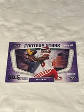 Football Card - 2018 Tyreek Hill 3 - Kansas City Chiefs Score Fantasy Stars