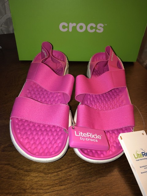 crocs women's literide stretch sandals