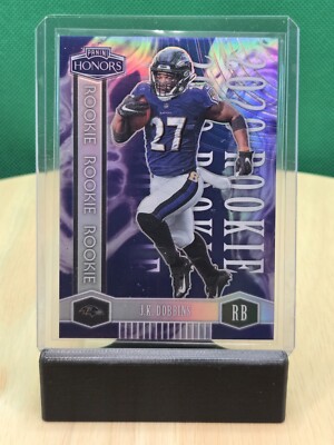 2020 Panini Honors JK Robbins /70 Rookie Honors Silver #10 Baltimore Ravens NFL 
