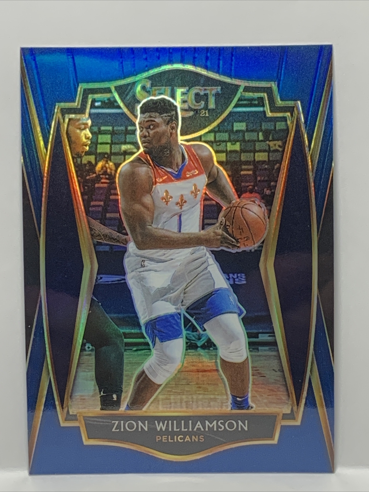 2021 Select  Zion Williamson Premier Level SILVER Prizm Card