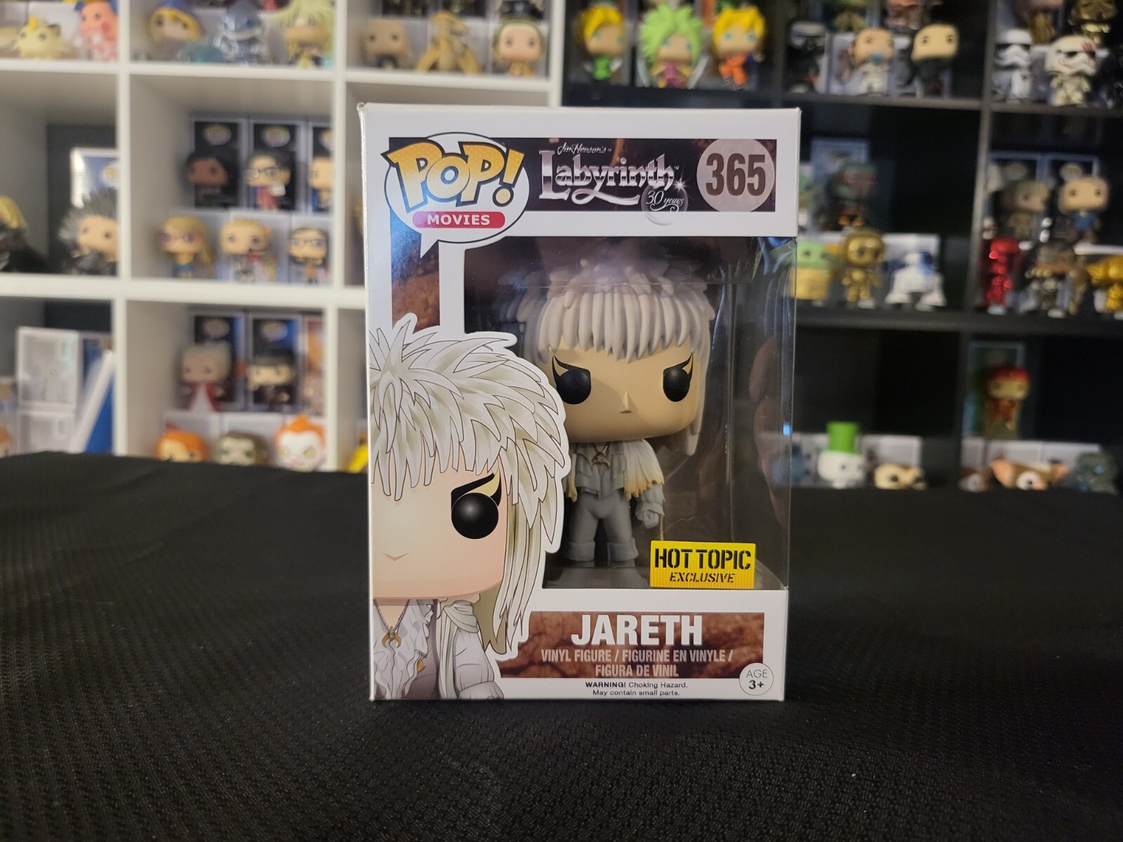 Funko Pop! Películas Laberinto #365 Jareth Tema Caliente Exclusivo Con Protector
