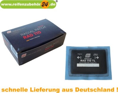 RAD110 TipTop Radial Patch Reparatur Pflaster 5121104 20 Stück 110TL 5021104
