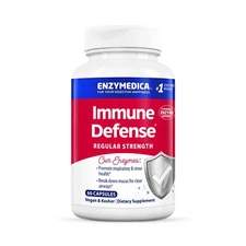 Enzymedica Proteolytic Enzymes Immune Support Supplement 60 Capsules