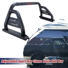 Roll Sport Bar Adjustable Chase Roof Rack Bed Bar For F-150/ Truck/Silverado/Ram
