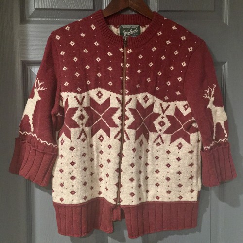 Woolrich Christmas Cardigan Sweater 