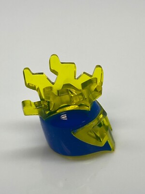 Lego Trans-Yellow Minifigure, Headgear Helmet Electrolyzer with 6 Lightning HP#1
