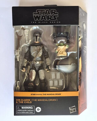 STAR WARS Collection BLACK SERIES THE MANDALORIAN DIN DJARIN and THE CHILD GROGU - Photo 1/4
