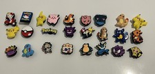 25pc Pokemon Shoe Charms For Crocs Anime Charms Boys  Girls Pokemon Charms