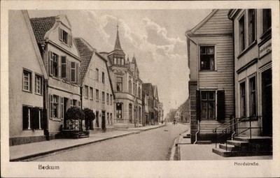 Ak Beckum in Westfalen, Nordstraße - 4324726