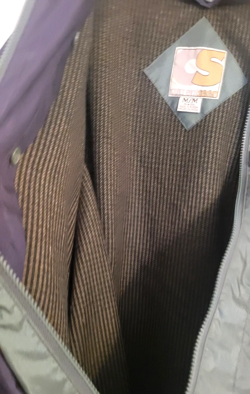 Current Seen CS Coat (RN 15101) for Men, Medium Lined, Full Zip - Excellent!! - product detail image 4