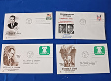 Richard Nixon & Gerald Ford Inauguration Covers, Lot of 4