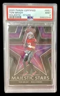 2020 panini certified MS7 tom brady; majestic stars SP case hit holo prizm PSA 9
