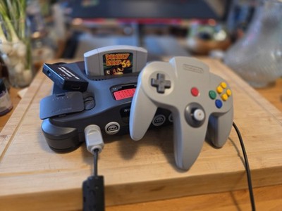 Nintendo 64 Spielekonsole - Schwarz Expansion Pak Donkey Kong Country NUS 001