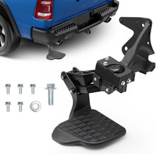 Rear Bed Step,Retractable Bumper Tailgate Step for Dodge Ram 1500 2024 2025 2026