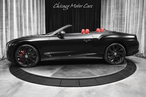 2022 Bentley Continental Convertible Mulliner Driving Spec Rotating Display Full