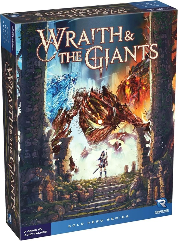 WRAITH & THE GIANTS - A SOLO HERO SERIES BOARD GAME