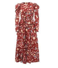 ULLA JOHNSON  Virginie  Silk Dress             Sold Out Everywhere