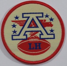 OFFICIAL NFL KANSAS CITY CHIEFS AFC LAMAR HUNT LH MEMORIAL PATCH IRON ON