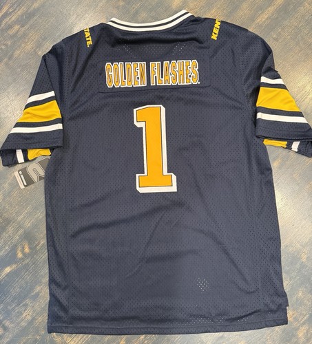 New W Tags Kent State Golden Flashes Football Jersey #1 Colosseum Men’s XL - Picture 2 of 4