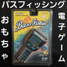 RADICA bass fishing game toy retro electronic game fishing 3ab013