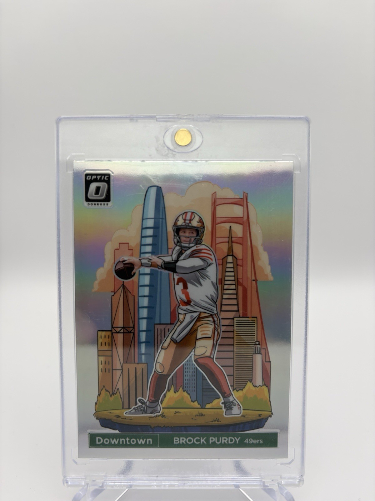 2024 Panini Donruss Optic - Downtown! Brock Purdy #4🔥