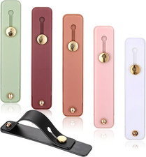 6 Pcs Portable Phone Grip Phone Holder for Hand Universal Phone Strap Suitable M