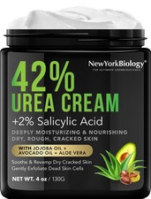 New York Biology 42 Urea Cream with 2 Salicylic Acid - 4 Ounce Pack of 1