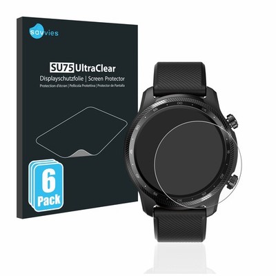 6x Schutzfolie für Mobvoi Ticwatch Pro 3 Ultra GPS Displayschutz