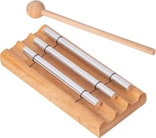 Three Tone Chime Bell for Teachers' Classroom Management, Meditation Trio 