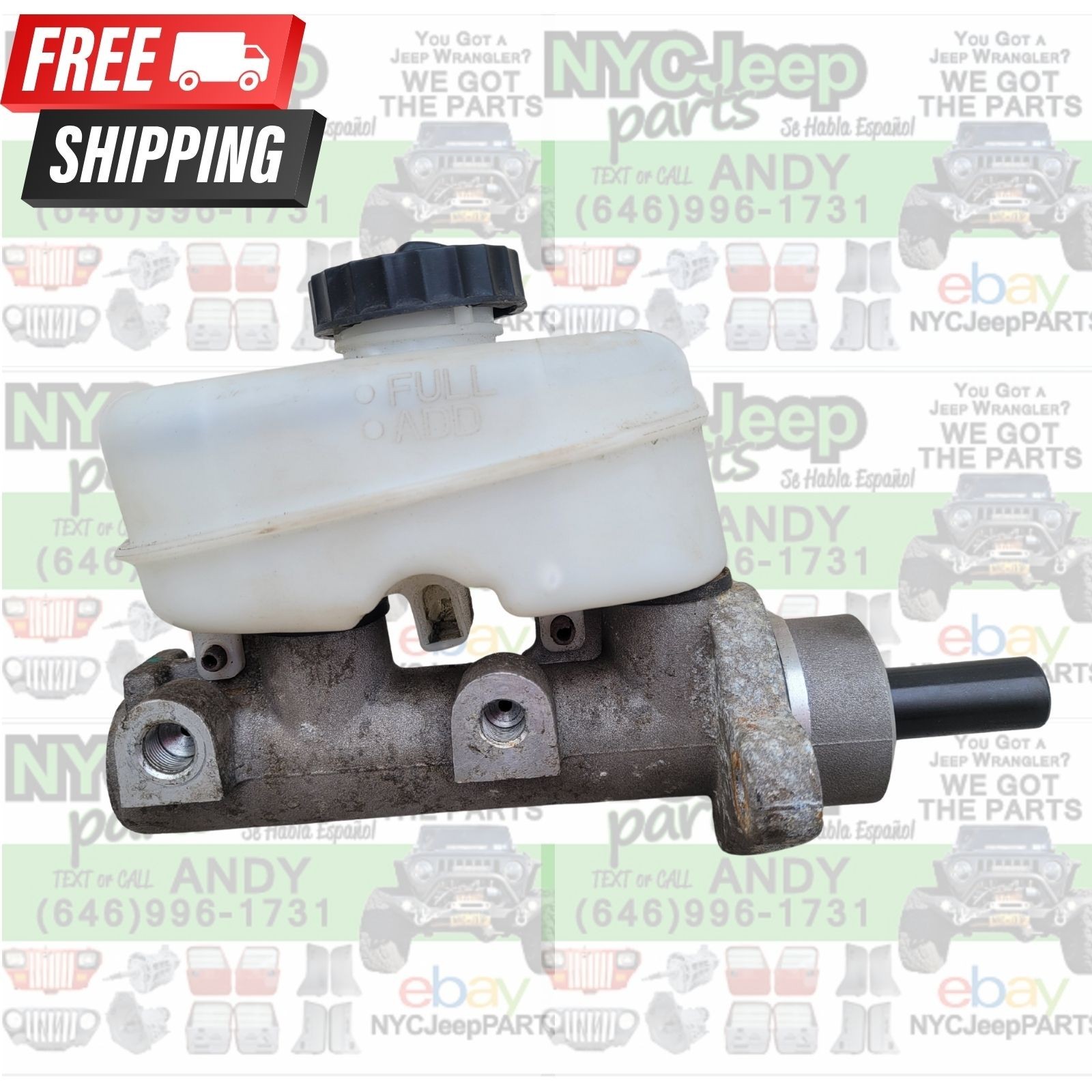 1997-2006 Jeep Wrangler TJ Brake Fluid Reservoir Master Cylinder OEM