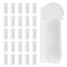 50 Pcs Bird Feeder Water Dish Cage Food Holder for Birds Parakeet Accessories