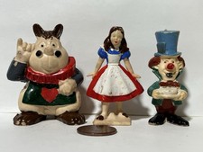 Marx plastic figures Walt Disney Alice Wonderland characters early DisneyKings