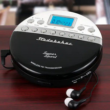 Studebaker SB3705BW Joggable Personal Portable CD Player open box