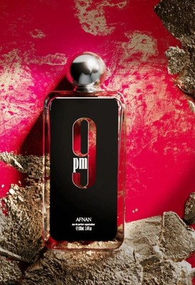 Afnan 9 PM Eau de Parfum Spray for Men 3.4 Fl Oz | Brand New | Original