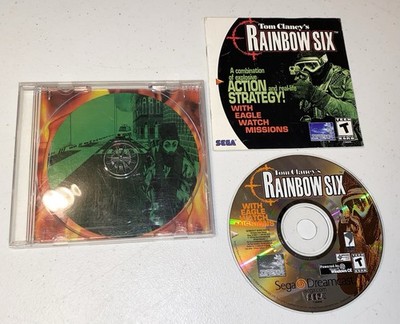 Tom Clancy's Rainbow Six Sega Dreamcast Video Game WITH Eagle Watch Missions