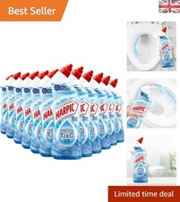 Active Fresh Toilet Cleaning Gel - 12 x 750 ml, Essential Oils & Marine Splash 3.22 per litre