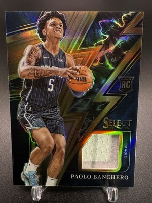 🏀🔥2022 Panini Select Paolo Banchero (RC) Sparks Bronze Prizm Patch/49 SSP🔥🏀