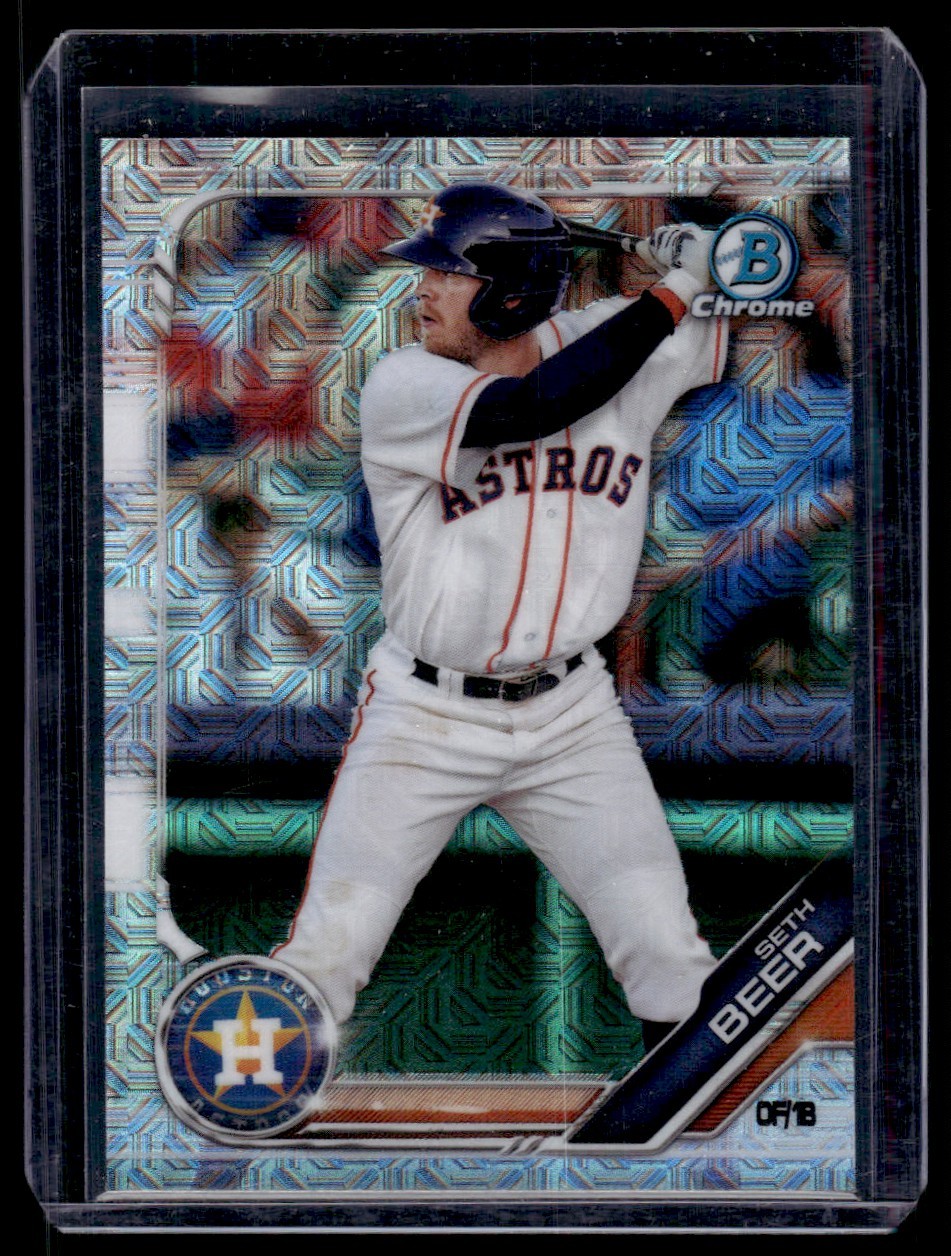 2019 Bowman Chrome Prospects MOJO Seth Beer Houston Astros #BCP-14