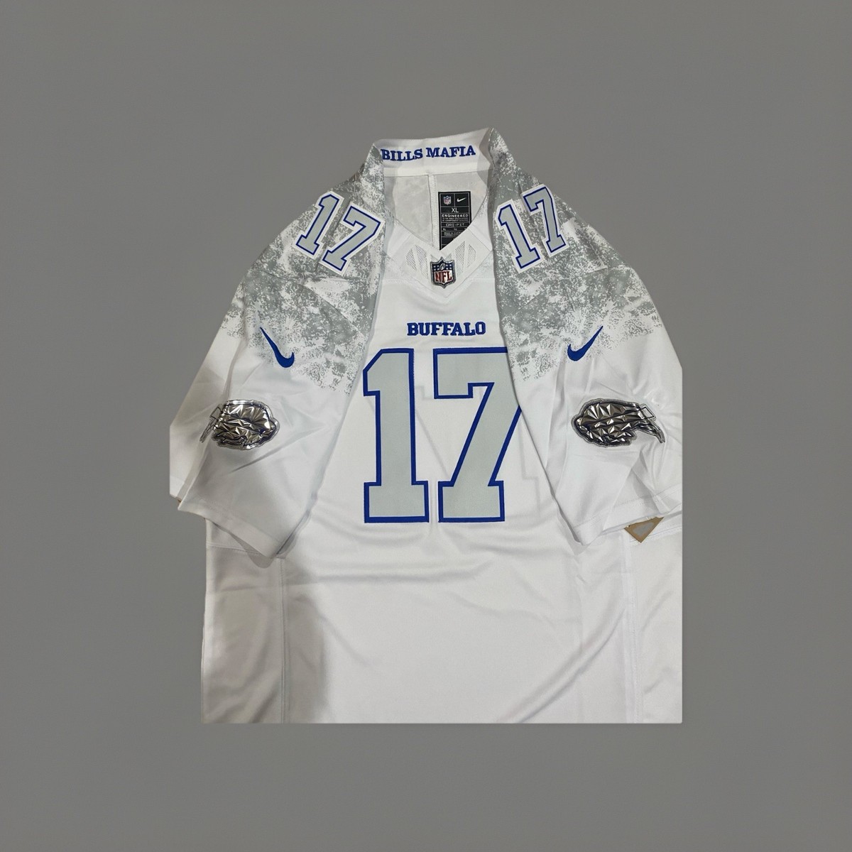Josh Allen Bills Rivalries Collection White Stitched Jersey (Sz XL