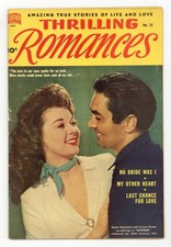 Cover of Thrilling Romances #12