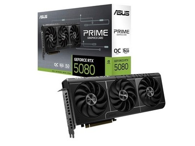 New PNY NVIDIA GeForce RTX 5080 16GB Triple Fan DLSS 4 Graphics Card